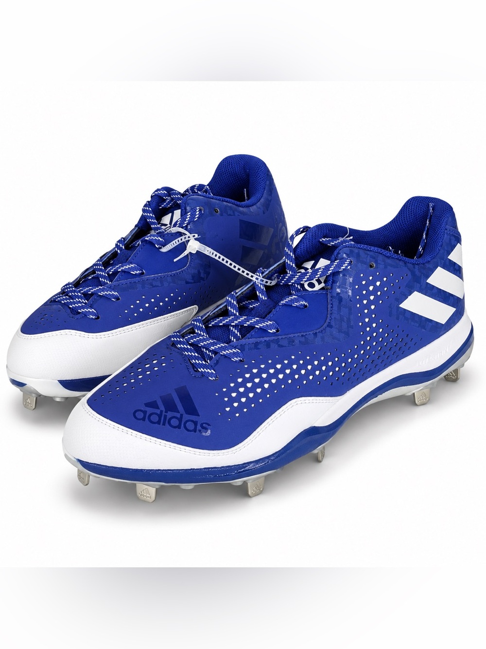 Adidas Energy Boost Icon Metal Baseball Cleats Men’s 12 Blue White NWT Sporty